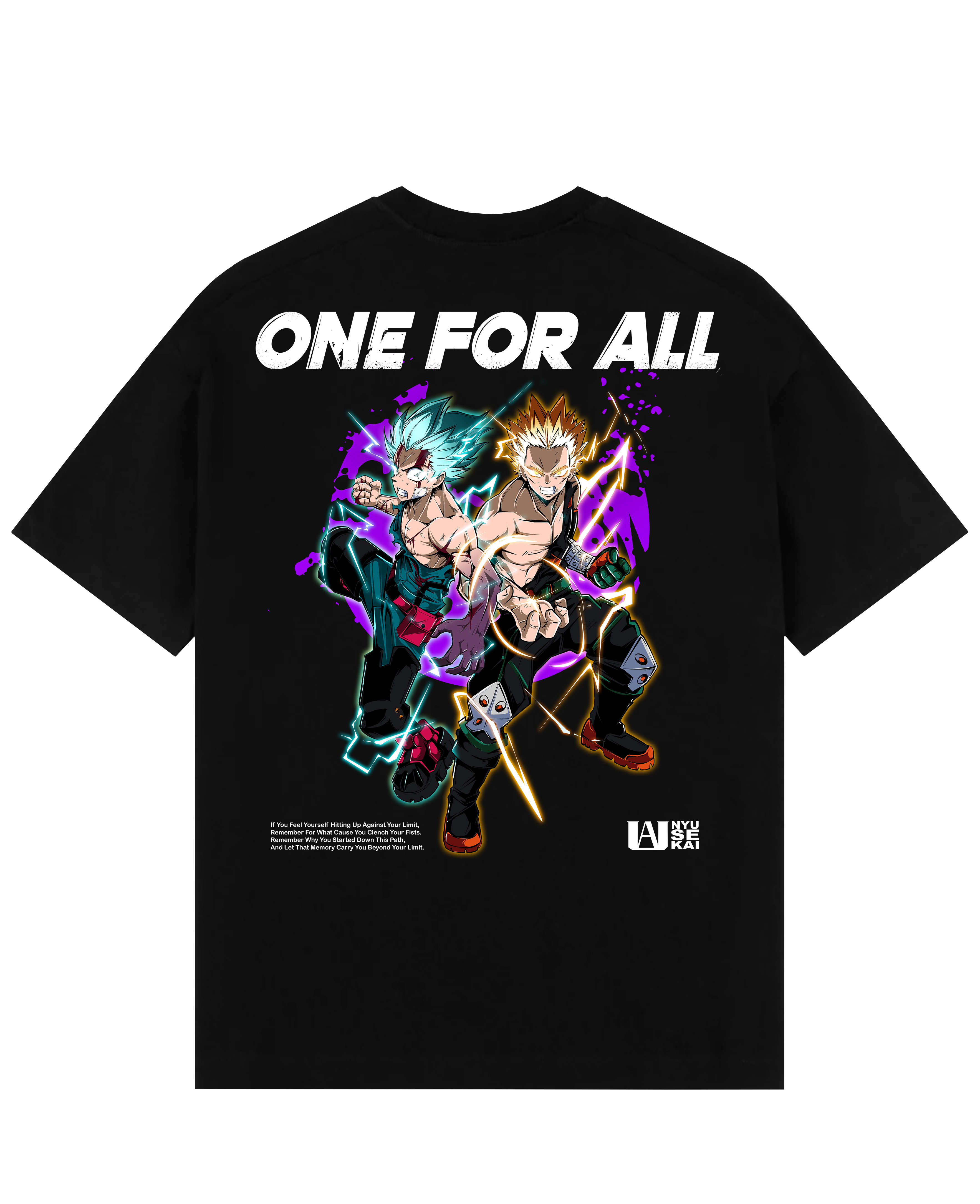 One For All - My Hero Academia Oversize T-Shirt
