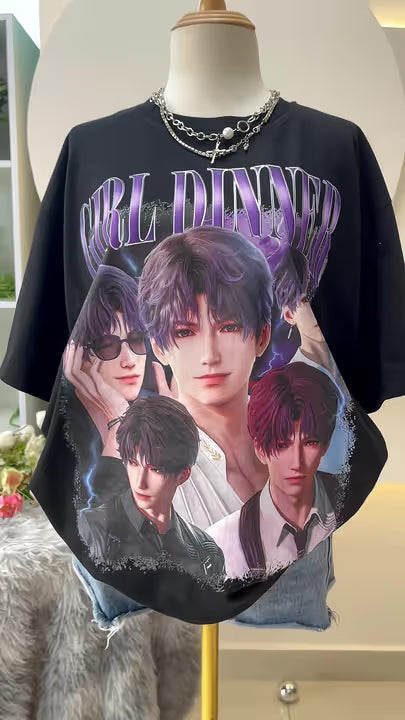 Rafayel Girl Dinner Love And Deepspace T Shirt - Nysekai