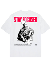 Saitama X Stay Focused - One Punch Man Oversize T-Shirt