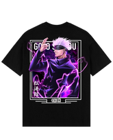 Satoru Gojo X Purple Lightning - Jujutsu Kaisen Oversize T-Shirt