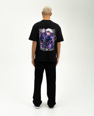Satoru Gojo X Purple Lightning - Jujutsu Kaisen Oversize T-Shirt