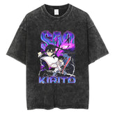 Nysekai "Kirito" Vintage Oversized T Shirt
