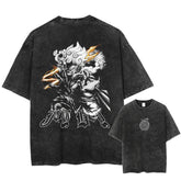 Nysekai "Sun God" 2-Sided Vintage Oversized T Shirt