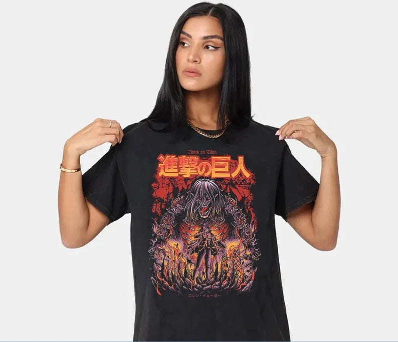 Nysekai "Titan Vintage Style T-Shirt - Nysekai