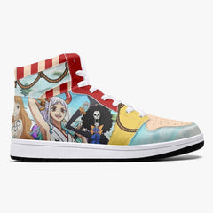 One Piece Characters Mid 1 Basketball Shoes