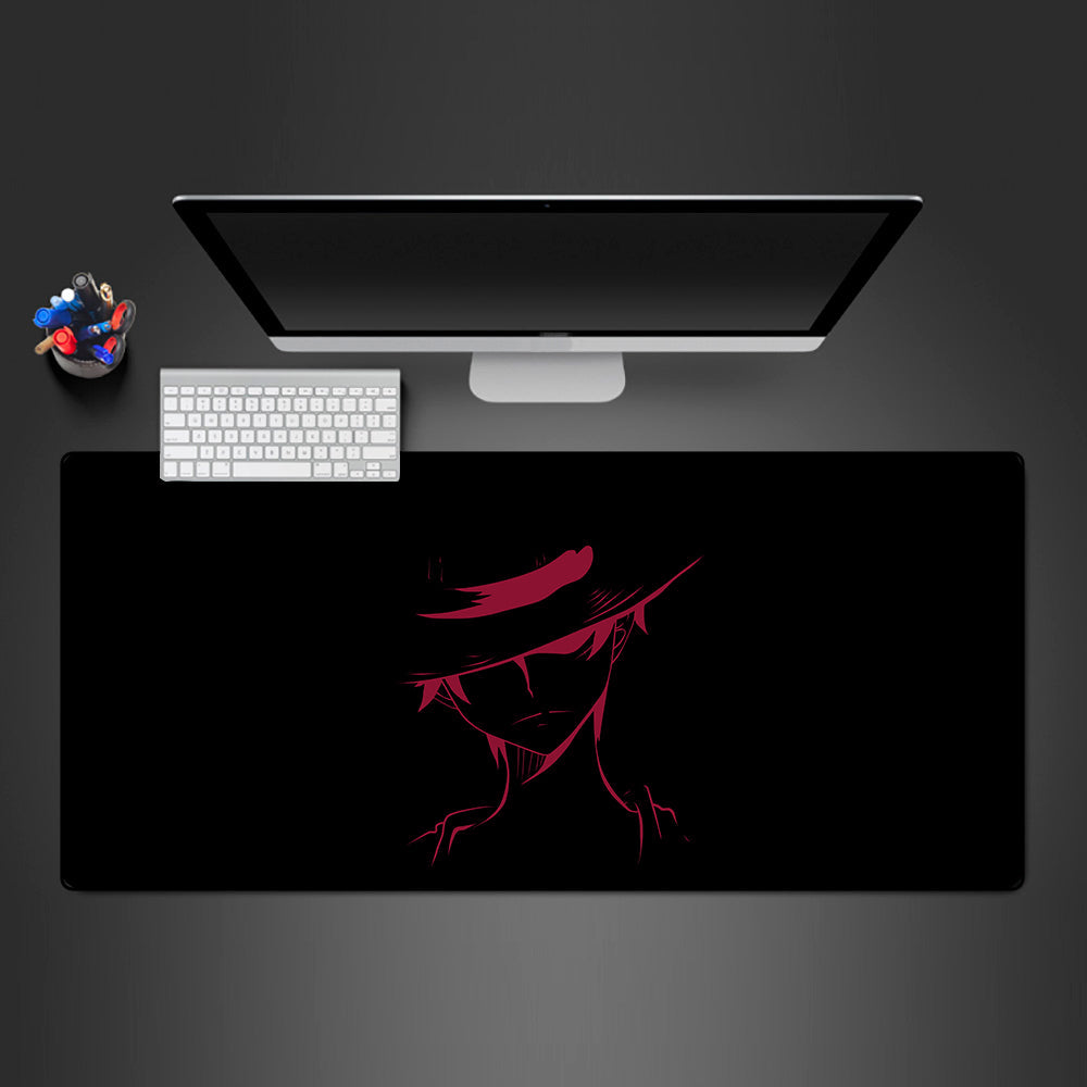 Monkey D. Luffy Logo Size Gaming Mouse Pad,