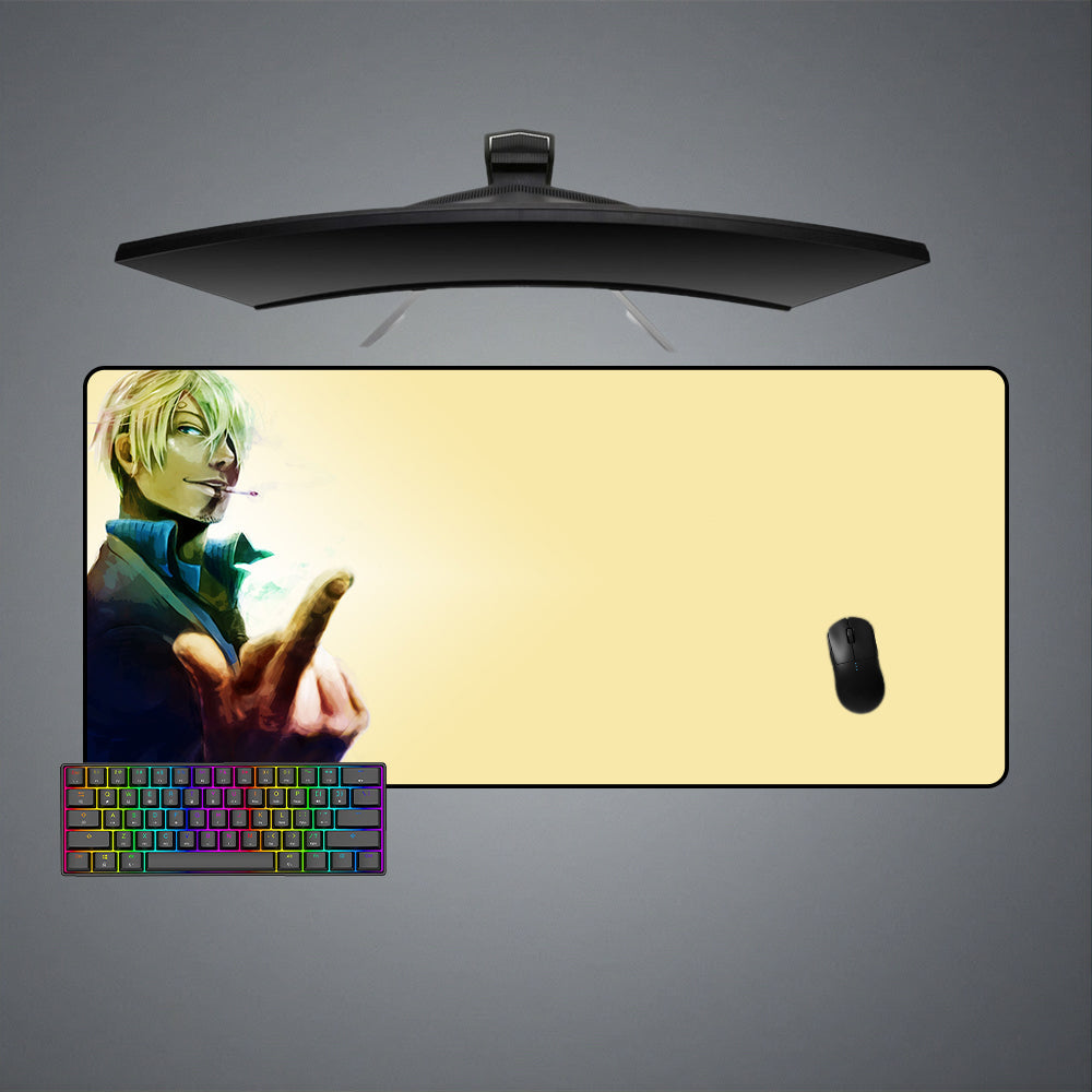 One Piece Sanji Size Gaming Mouse Pad,
