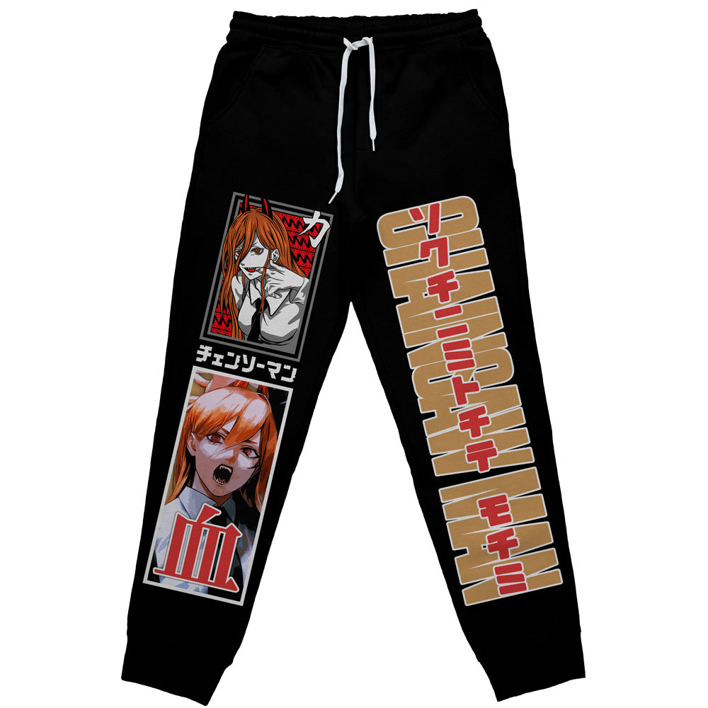 Power Chainsaw Man" Streetwear Sweatpants