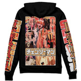 Power Chainsaw Man" Streetwear Zip Hoodie Jacket