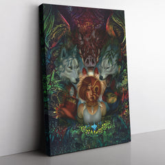 Princess Mononoke Studio Ghibli Canvas Print Wall Art - Nysekai