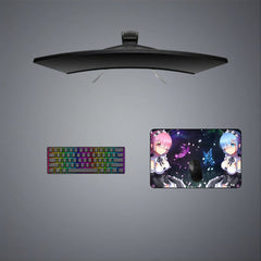 Re:Zero Butterfly Design M-XXL Size Gaming Mouse Pad, Computer Desk Mat