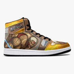 Reiner Braun Armored Titan Attack on Titan Mid 1 Basketball Shoes