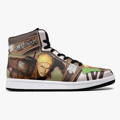 Reiner Braun Attack on Titan Mid 1 Basketball Shoes