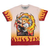 Kyojuro Rengoku Haori Demon Slayer Streetwear T-Shirt