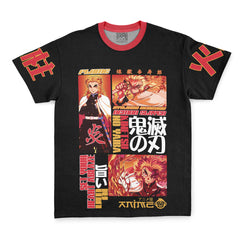 Kyojuro Rengoku V3 Demon Slayer Streetwear T-Shirt