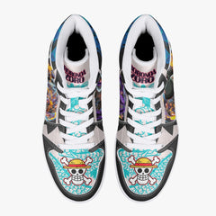 Roronoa Zoro Dressrosa One Piece Mid 1 Basketball Shoes