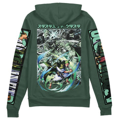Roronoa Zoro One Piece Streetwear Zip Hoodie Jacket