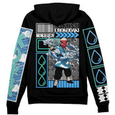 Sakonji Urokodaki Demon Slayer" Streetwear Zip Hoodie Jacket