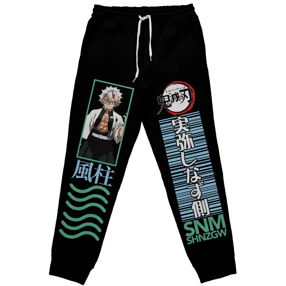 Sanemi Shinazugawa Demon Slayer" Streetwear Sweatpants
