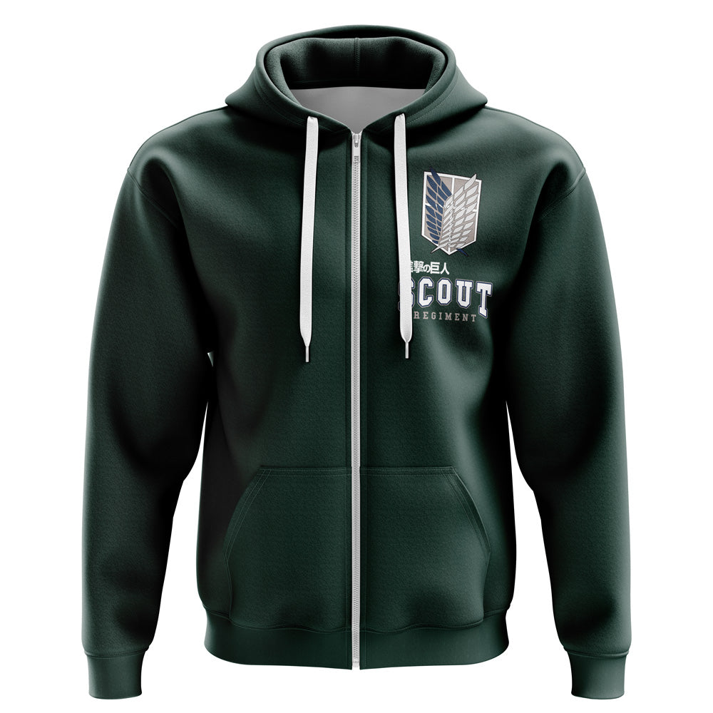 Scouting Regiment Attack on Titan Zip Hoodie Jacket