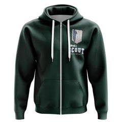 Scouting Regiment Attack on Titan Zip Hoodie Jacket