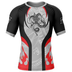 Shenron Dragon Ball Z Short Sleeve Rash Guard Compression Shirt