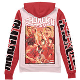 Shohoku Team Slam Dunk" Streetwear Zip Hoodie Jacket