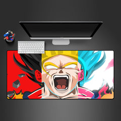 Son Goku Transformations Size Gaming Mouse Pad - Nysekai