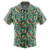 SOS Brigade The Melancholy of Haruhi Suzumiya Button Up Hawaiian Shirt