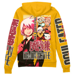 Soul Evans Soul Eater" Streetwear Zip Hoodie Jacket