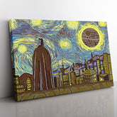 Star Wars Starry Night Canvas Print Wall Art - Nysekai