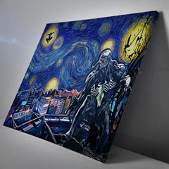 Starry Night Venom Canvas Print Wall Art - Nysekai