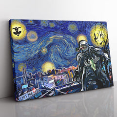 Starry Night Venom Canvas Print Wall Art - Nysekai