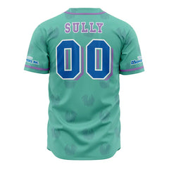 Sully Monsters Inc. V2 Disney Baseball Jersey