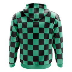 Tanjiro Kamado Demon Slayer Zip Hoodie Jacket