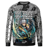 Uzui Tengen Manga Collage Demon Slayer Streetwear Sweatshirt