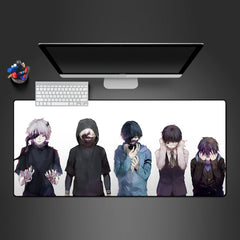 Tokyo Ghoul Ken Kaneki Transformation Size Gaming Mouse Pad,