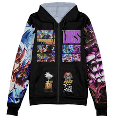 Tournament of Power Dragon Ball Z Streetwear Zip Hoodie Jacket