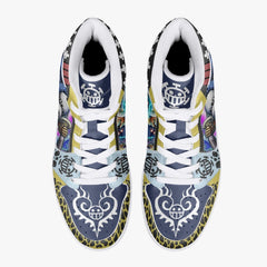 Trafalgar D. Law Onigashima One Piece Mid 1 Basketball Shoes