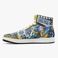 Trafalgar D. Law Onigashima One Piece Mid 1 Basketball Shoes