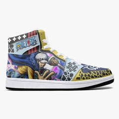 Trafalgar D. Law Onigashima One Piece Mid 1 Basketball Shoes