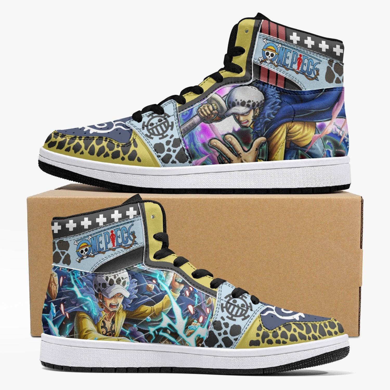Trafalgar D. Law Onigashima One Piece Mid 1 Basketball Shoes