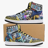 Trafalgar D. Law Onigashima One Piece Mid 1 Basketball Shoes
