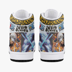 Trafalgar D. Law Timeskip One Piece Mid 1 Basketball Shoes