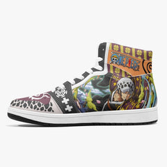 Trafalgar D. Law Wano One Piece Mid 1 Basketball Shoes