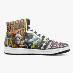 Trafalgar D. Law Wano One Piece Mid 1 Basketball Shoes