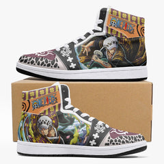 Trafalgar D. Law Wano One Piece Mid 1 Basketball Shoes