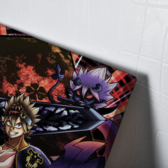 Trippy Asta x Liebe Black Clover Canvas Print Wall Art - Nysekai