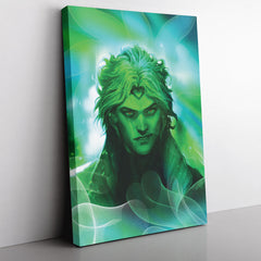 Trippy Auratic Dio Jojo's Bizarre Adventure Canvas Print Wall Art - Nysekai