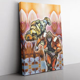 Trippy Dio Jojo's Bizarre Adventure Canvas Print Wall Art - Nysekai
